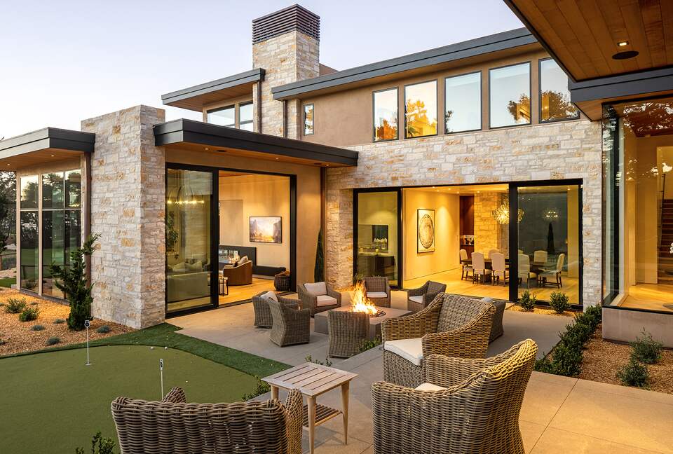 Contemporary Golf Course Estate - Pebble Beach, California