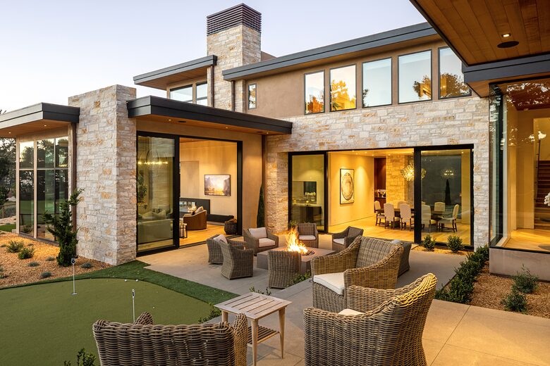 Contemporary Golf Course Estate - Pebble Beach, California