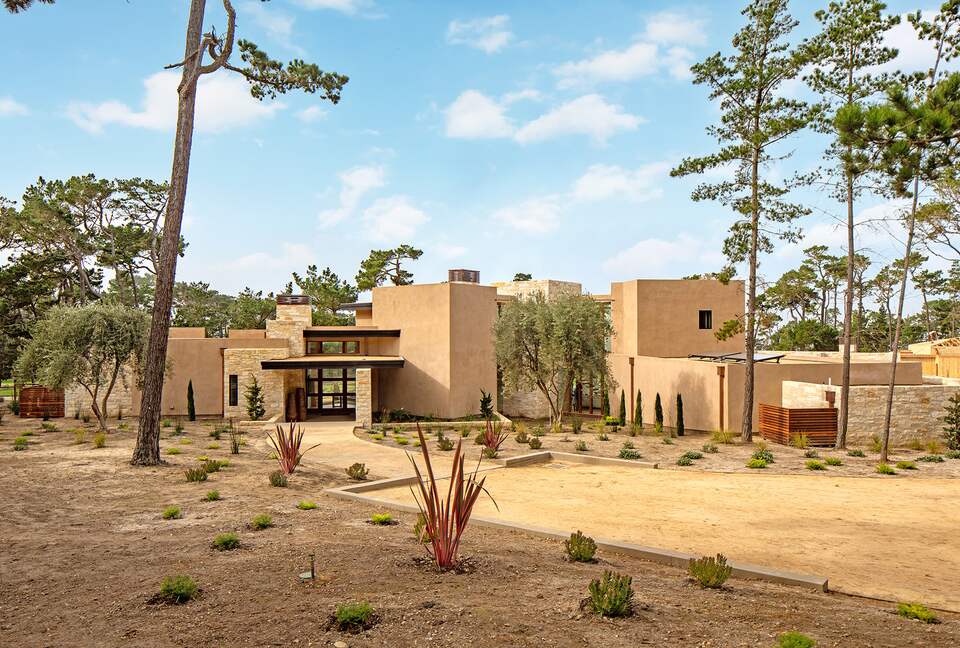 Contemporary Golf Course Estate - Pebble Beach, California