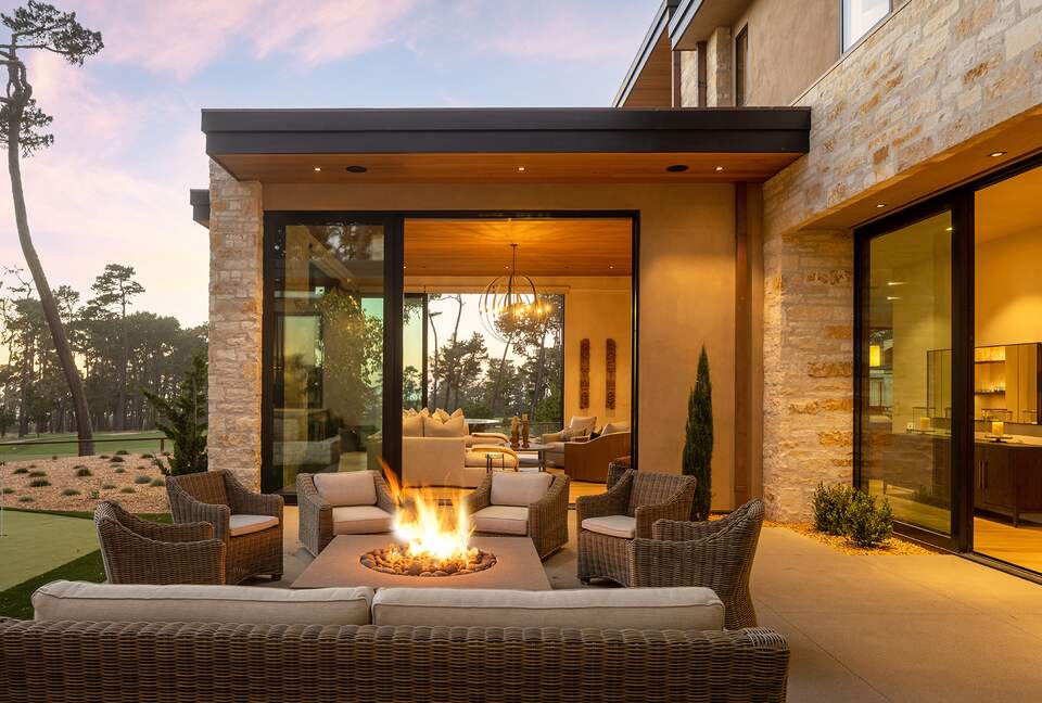 Contemporary Golf Course Estate - Pebble Beach, California
