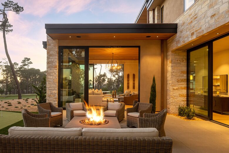 Contemporary Golf Course Estate - Pebble Beach, California