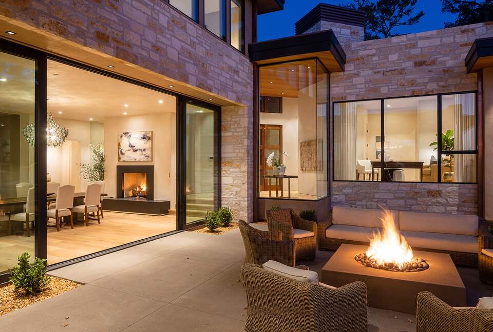 Contemporary Golf Course Estate - Pebble Beach, California