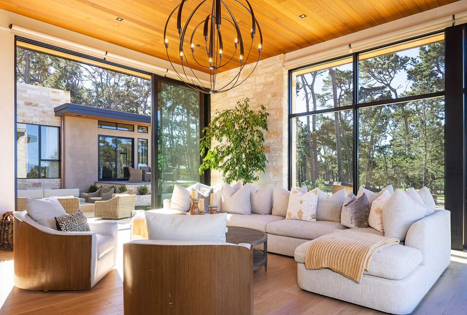 Contemporary Golf Course Estate - Pebble Beach, California