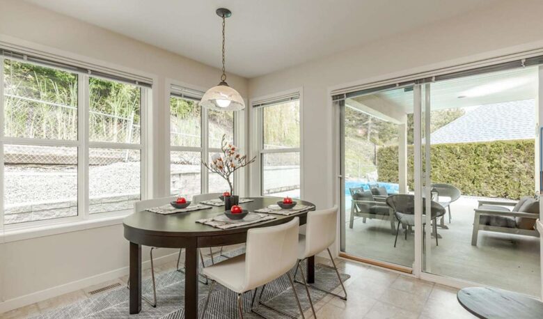 Picturesque Views of Okanagan Lake and Surrounding Vineyards - West Kelowna, Canada