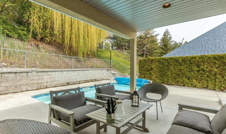 Picturesque Views of Okanagan Lake and Surrounding Vineyards - West Kelowna, Canada