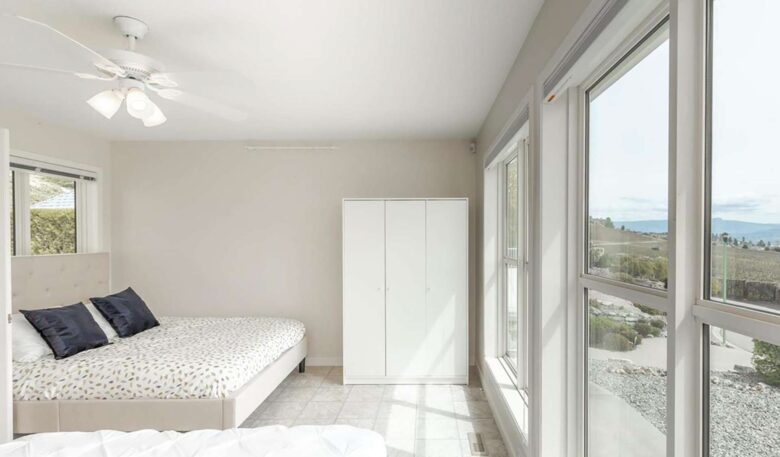 Picturesque Views of Okanagan Lake and Surrounding Vineyards - West Kelowna, Canada