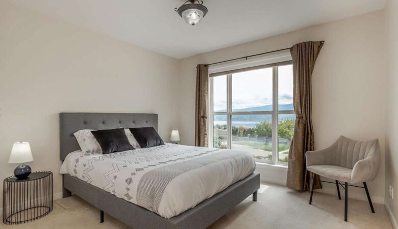 Picturesque Views of Okanagan Lake and Surrounding Vineyards - West Kelowna, Canada