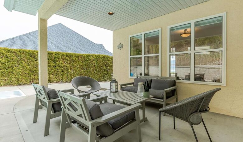 Picturesque Views of Okanagan Lake and Surrounding Vineyards - West Kelowna, Canada