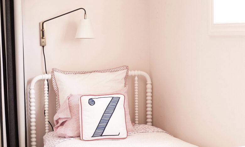 Children's bedroom with two twin trundle beds