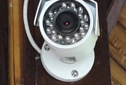 CCTV camera through the house for your security