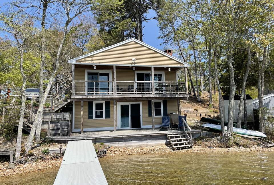 Lake Side of House