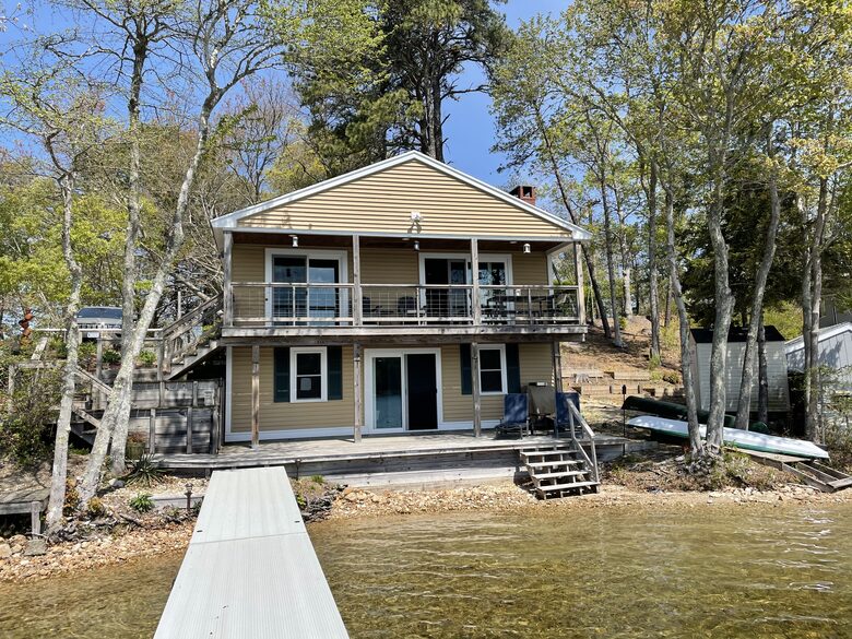 Lake Side of House