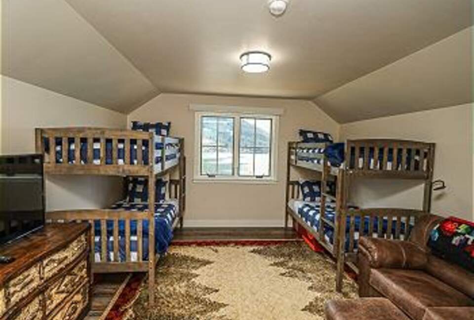 Third Floor Double Bunk Room with full bath