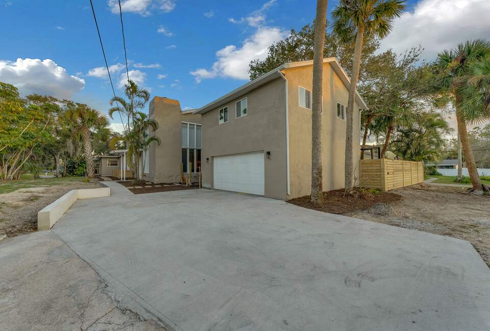 Grand Florida Estate with Heated Pool and Backyard Oasis - Merritt Island, Florida