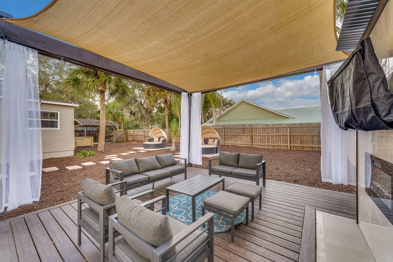 Grand Florida Estate with Heated Pool and Backyard Oasis - Merritt Island, Florida