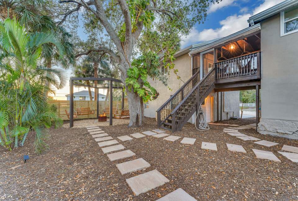 Grand Florida Estate with Heated Pool and Backyard Oasis - Merritt Island, Florida