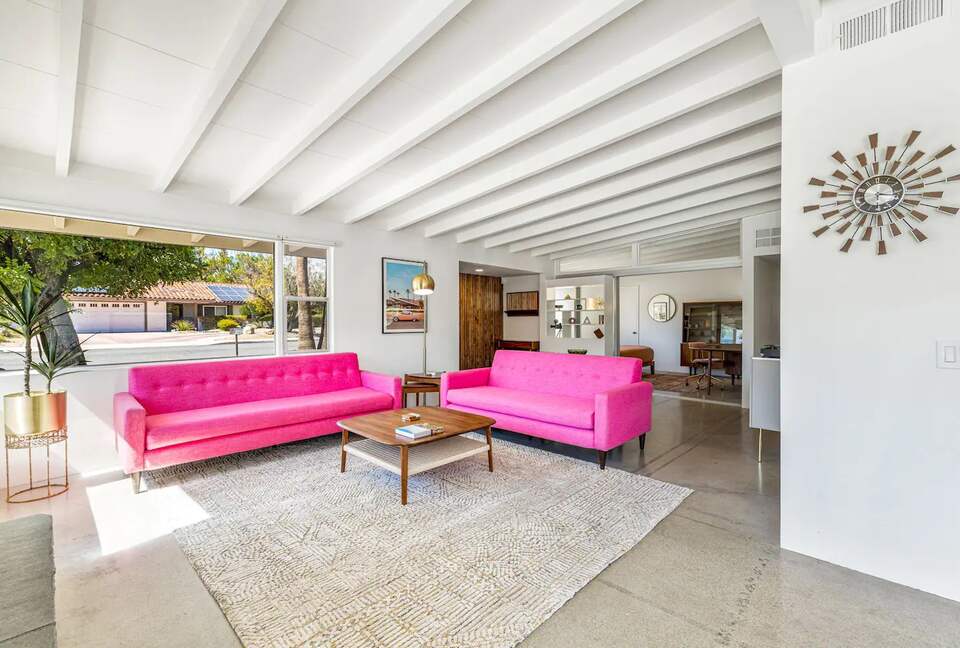 Mid Century Dream-Street Legal Golf Cart Included - Palm Springs, California