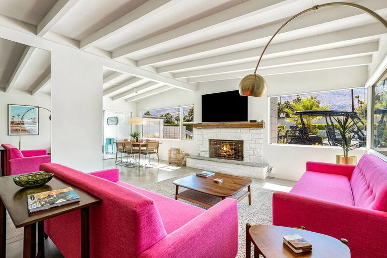 Mid Century Dream-Street Legal Golf Cart Included - Palm Springs, California