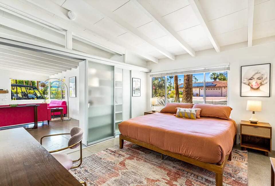 Mid Century Dream-Street Legal Golf Cart Included - Palm Springs, California