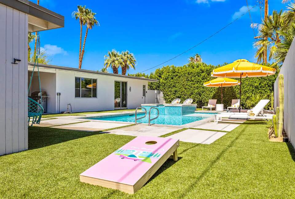 Mid Century Dream-Street Legal Golf Cart Included - Palm Springs, California