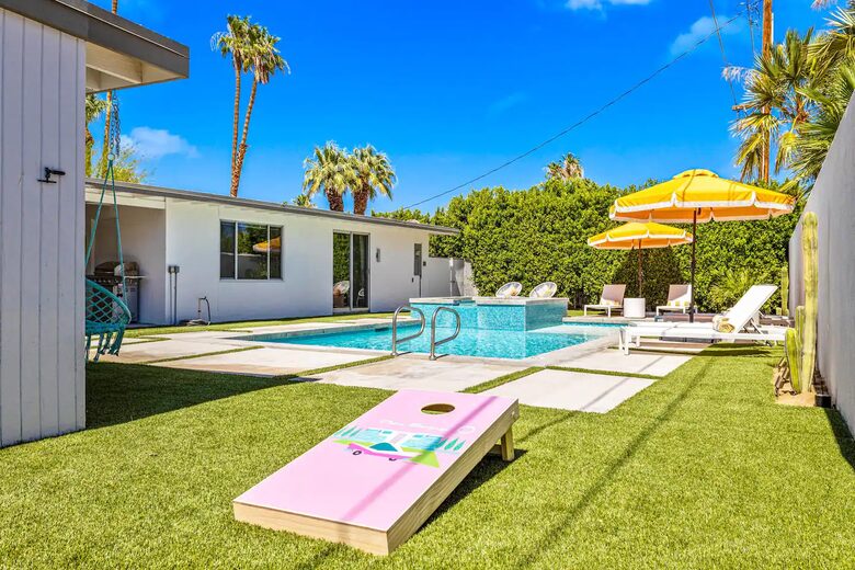 Mid Century Dream-Street Legal Golf Cart Included - Palm Springs, California