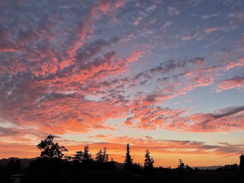 The end of another day in paradise!