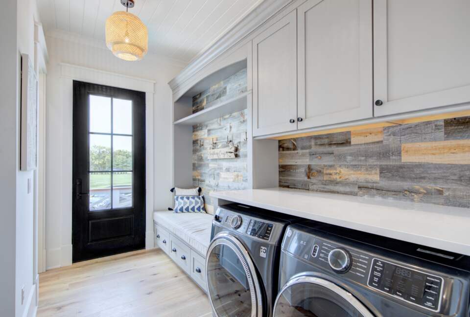 mud and laundry room