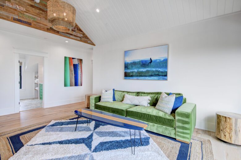 upstairs tv and play room - between bunk rooms