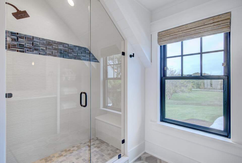 upstairs bath #1 for bunk rooms