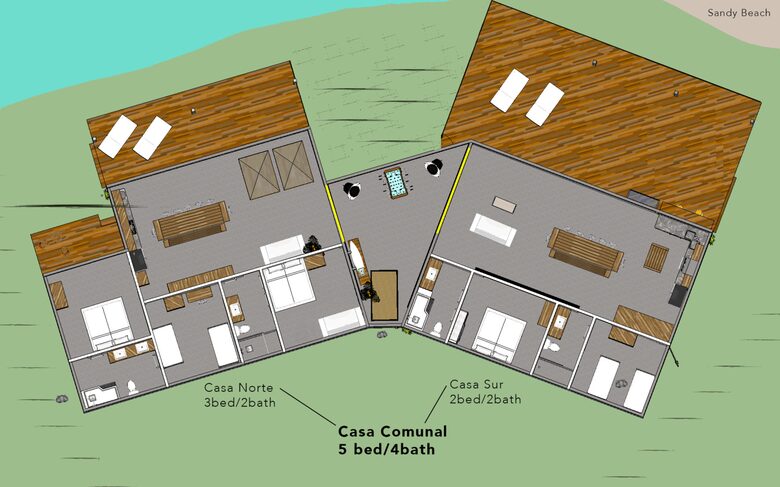 Casa Comunal Beach Front Getaway - Bocas del Toro, Panama