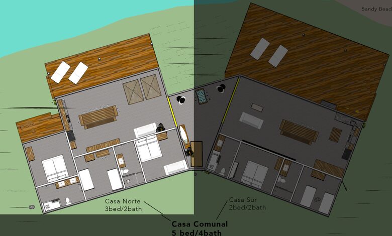 Casa Norte at Casa Comunal - Bocas del Toro Province, Panama