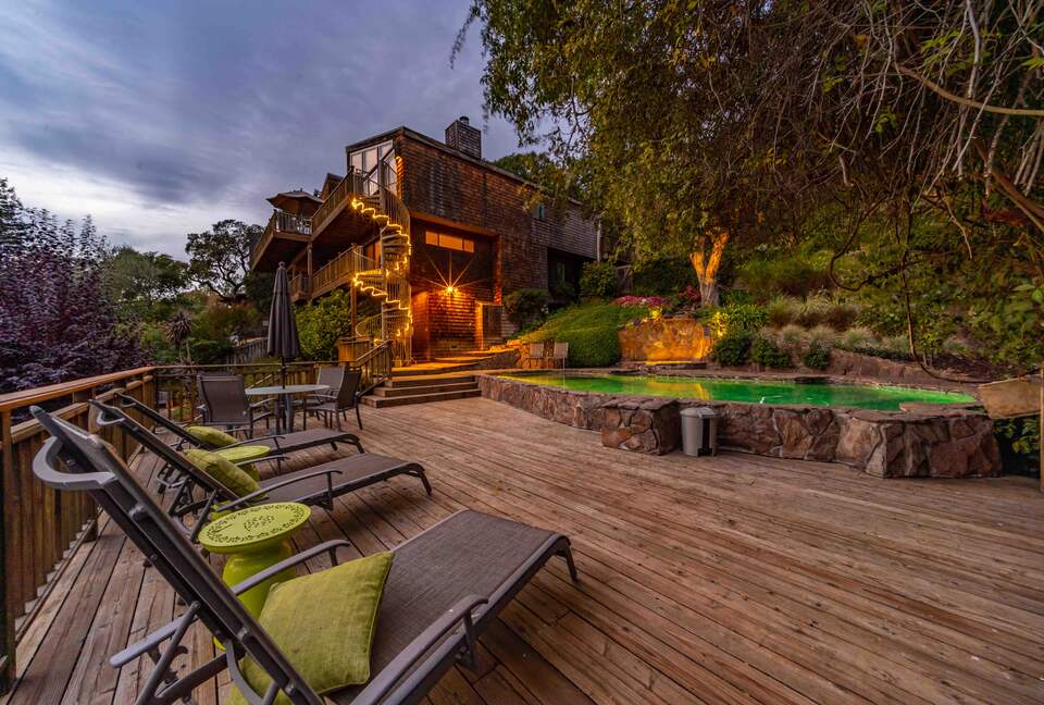 Incredible Hillside Escape with Heated Pool - Santa Rosa, California