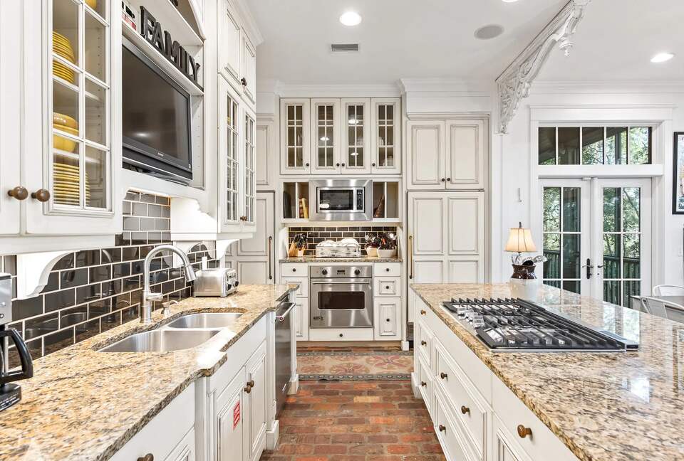 Best equiped kitchen for large serving & cooking groups.