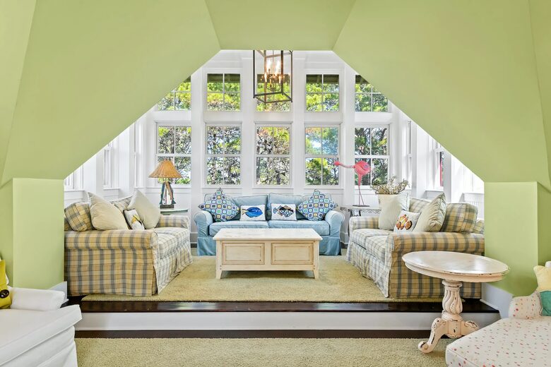 3 Story Tower overlooking dune lake and tree tops.