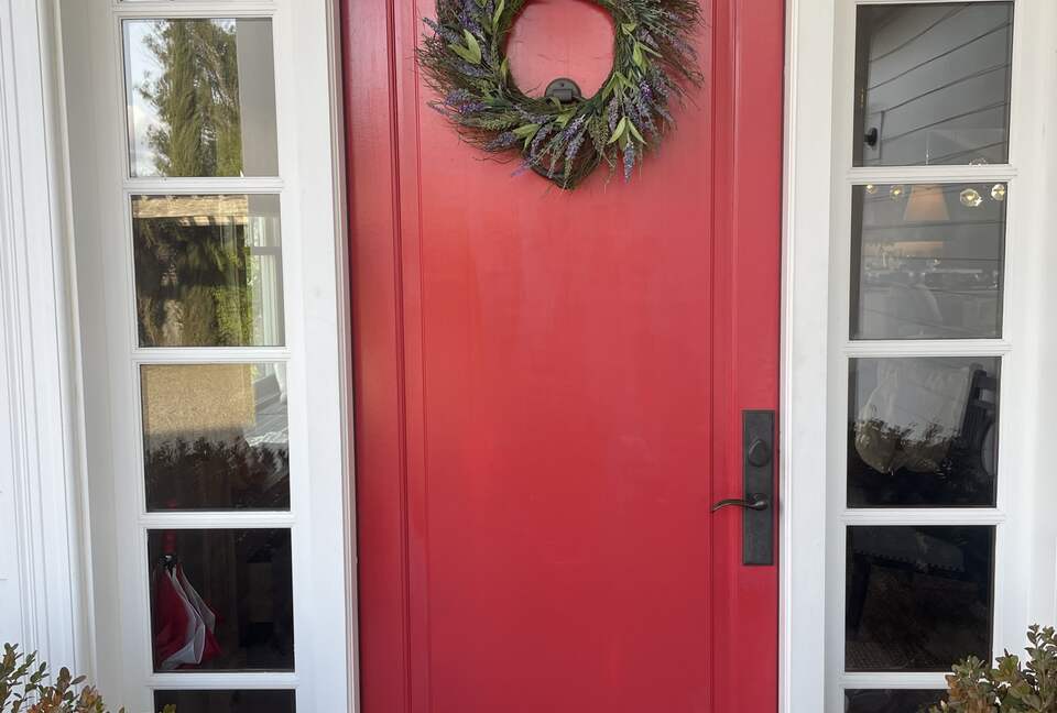 The front door. Welcome!