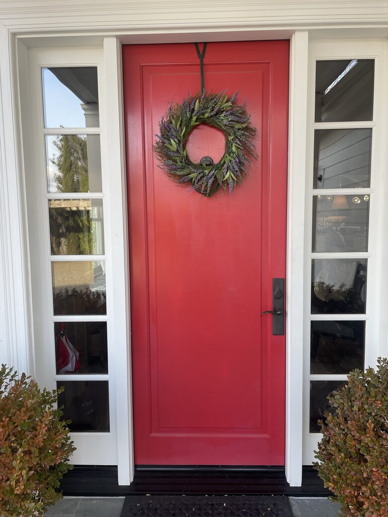 The front door. Welcome!