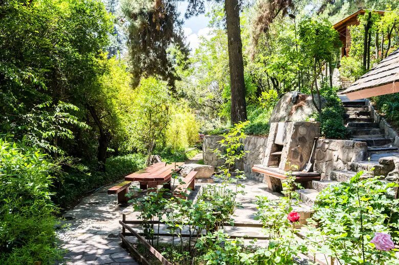 Chile Chalet with Private Pool, Gardens, and Tennis Court - Lo Barnechea, Chile