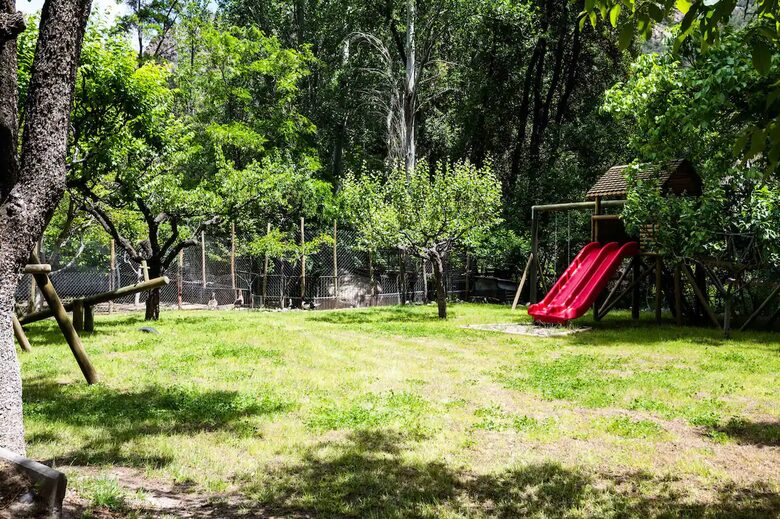 Chile Chalet with Private Pool, Gardens, and Tennis Court - Lo Barnechea, Chile