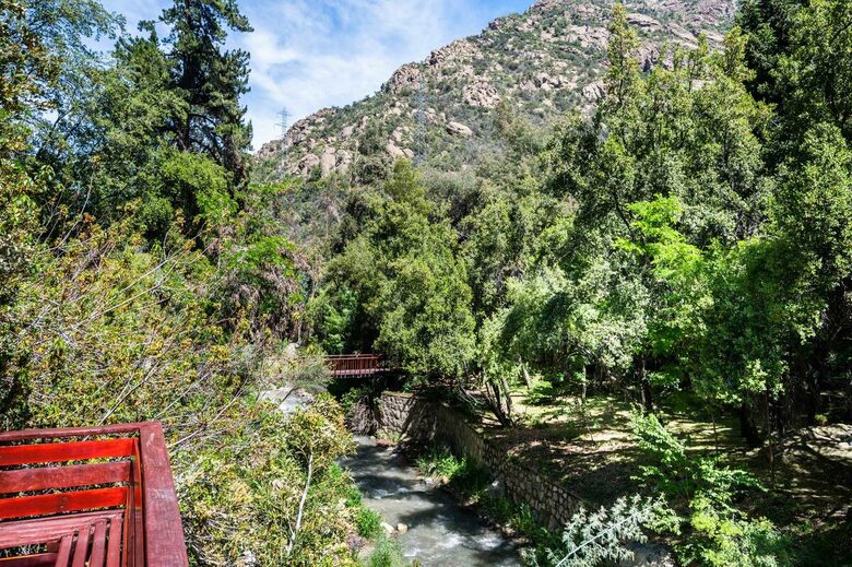 Chile Chalet with Private Pool, Gardens, and Tennis Court - Lo Barnechea, Chile