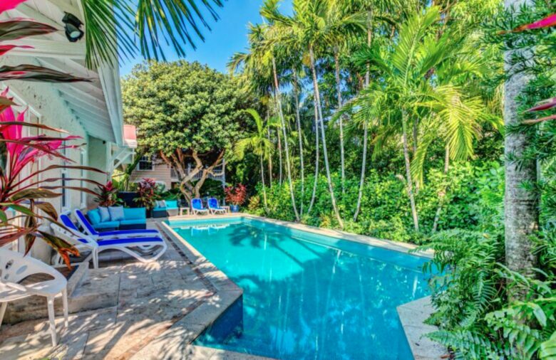 Villa Bamboo Private Tropical Paradise with Pool - West Palm Beach, Florida
