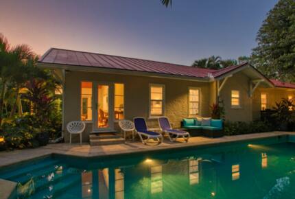 Villa Bamboo Private Tropical Paradise with Pool - West Palm Beach, Florida