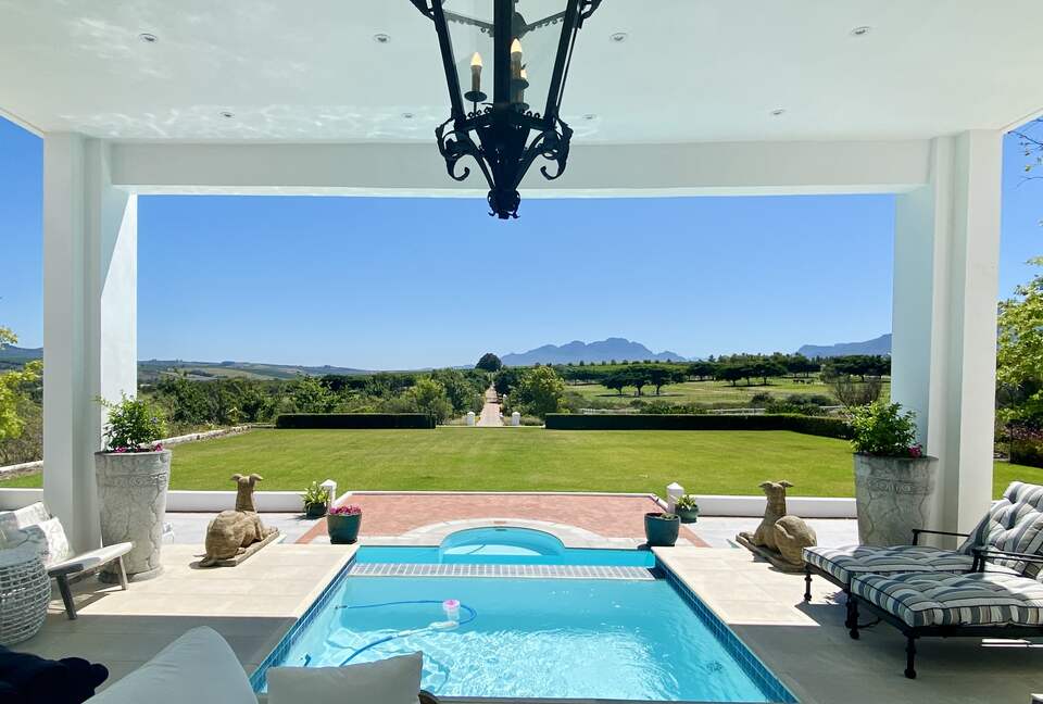 Swimming pool/ veranda