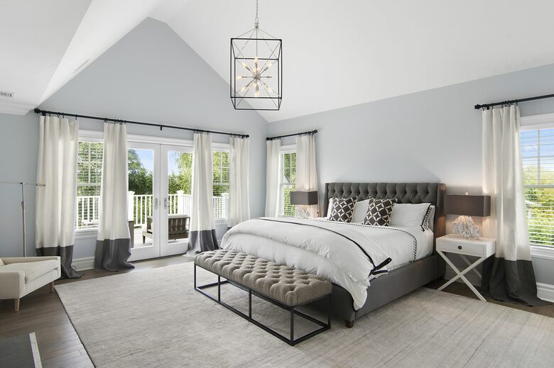 Master Bedroom with private balcony