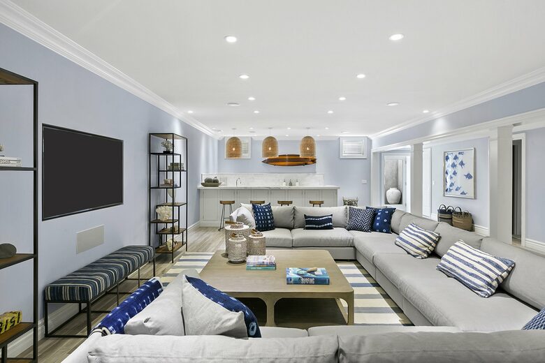 Basement Sitting Area