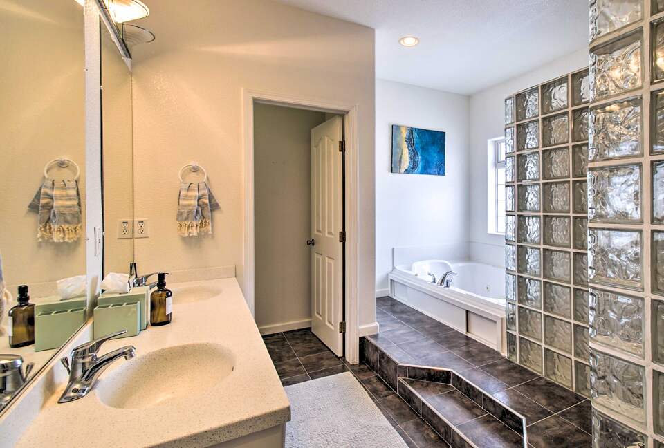 Spacious Lakeport Home with a Dock and Mountain Views - Lakeport, California