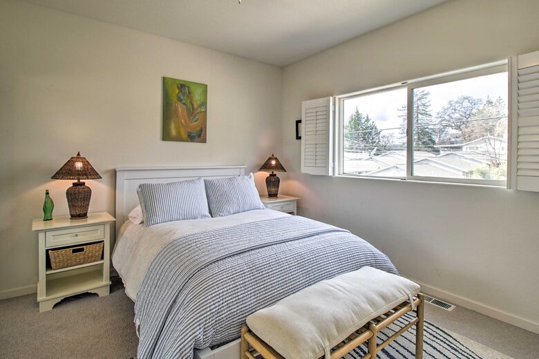 Spacious Lakeport Home with a Dock and Mountain Views - Lakeport, California