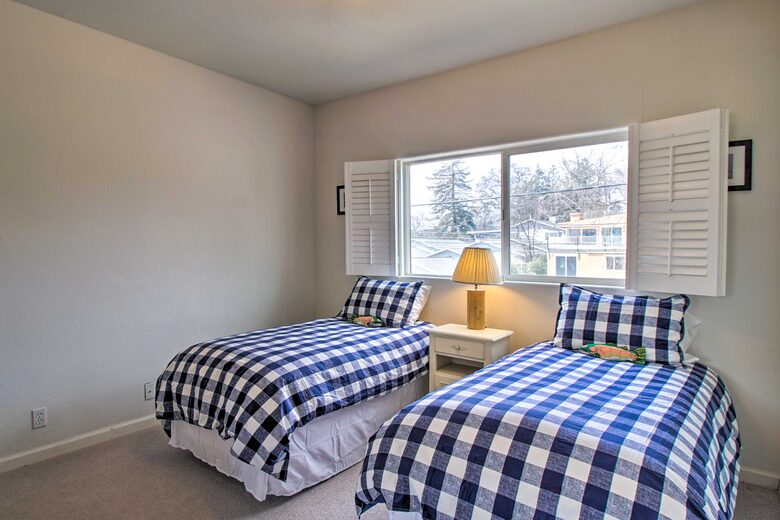 Spacious Lakeport Home with a Dock and Mountain Views - Lakeport, California