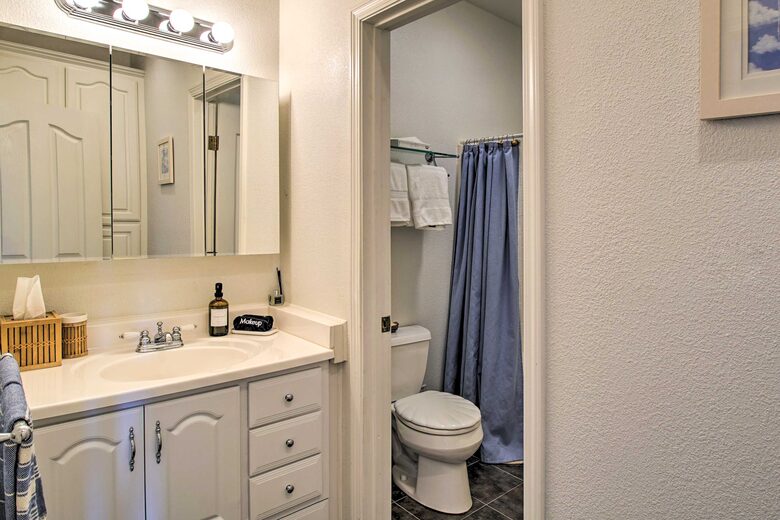 Spacious Lakeport Home with a Dock and Mountain Views - Lakeport, California