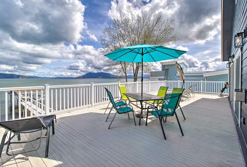 Spacious Lakeport Home with a Dock and Mountain Views - Lakeport, California