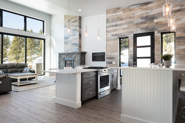 Modern Getaway with Stunning View of Lone Peak - Big Sky, Montana